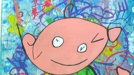 Imagen El V Concurso ‘ArTEAndo’ de la Fundación ConecTEA ya colorea las paredes de la Biblioteca Marcos Ana