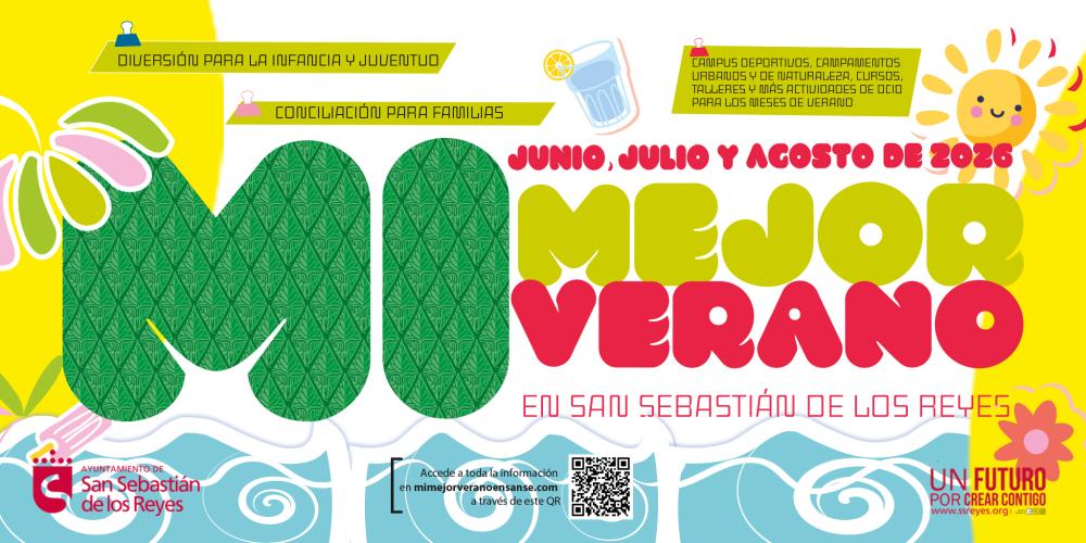 Imagen Las inscripciones para ‘Mi Mejor Verano en San Sebastián de los Reyes’...
