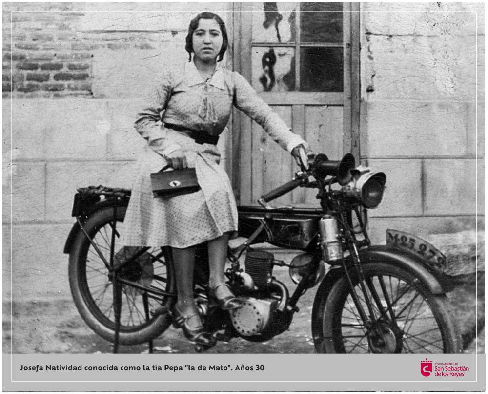 Imagen Josefa Natividad conocida como la tía Pepa la de Mato. Años 30.jpg