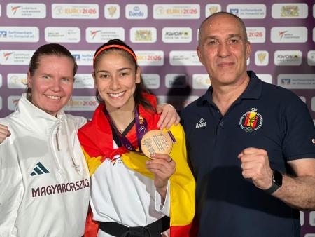 Imagen Adriana Cerezo, del Hankuk International School logra su cuarta medalla en un campeonato de Europa absoluto