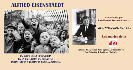 Imagen La AFSSR organiza una conferencia sobre Alfred Eisenstaedt, el...