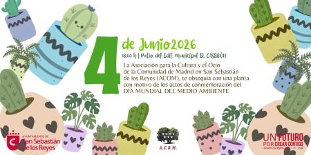 Imagen ACOM regalará cerca de dos mil plantas con motivo del Día Mundial del...