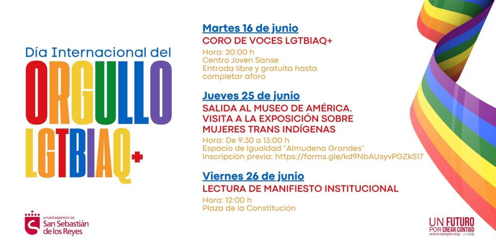 Imagen Nuestra ciudad se suma al mes del Orgullo con una programación cultural e institucional