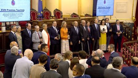 Imagen La Asociación Taurina Parlamentaria premia los 500 años de encierros en San Sebastián de los Reyes