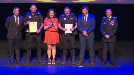 Imagen San Sebastián de los Reyes distingue la labor de su policía en una gala marcada por el recuerdo de David Cabrero