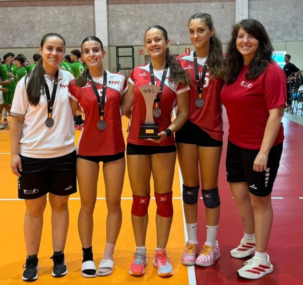 Imagen El Club Voleibol Sanse, imparable durante el fin de semana