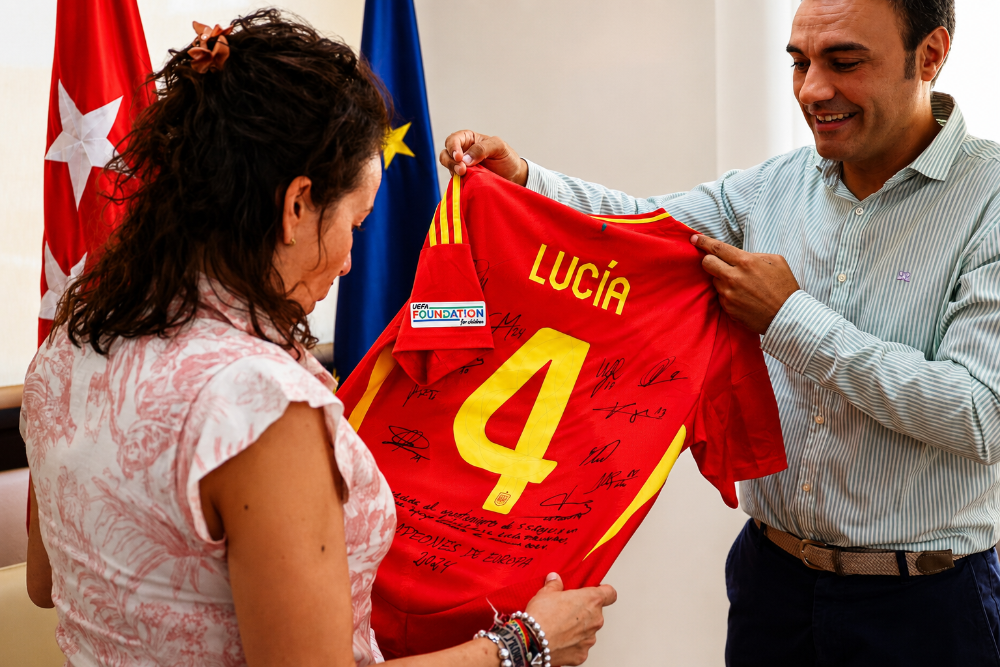 Imagen Benito Milano, fisioterapeuta de la selección y vecino de San Sebastián de los Reyes, clave para la conquista del segundo Mundial de España